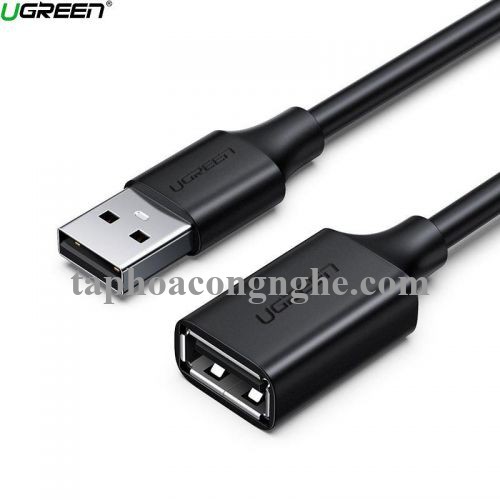 Ugreen 10318 5M màu Đen Cáp tín hiệu nối dài USB 2.0 lõi thuần đồng US103 30010318